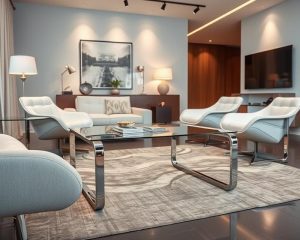 Chromowane elementy meblowe: inspiracje, techniki i materiały w nowoczesnym designie