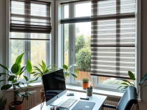 Osłony okienne do home office: jak wybrać funkcjonalne i estetyczne rozwiązania dla komfortu pracy zdalnej